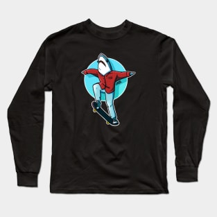 Skate Shark Long Sleeve T-Shirt